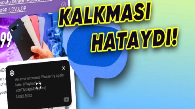 Google Mesajlar’ın Çok Sevilen YouTube Özelliği Geri Dönüyor!
