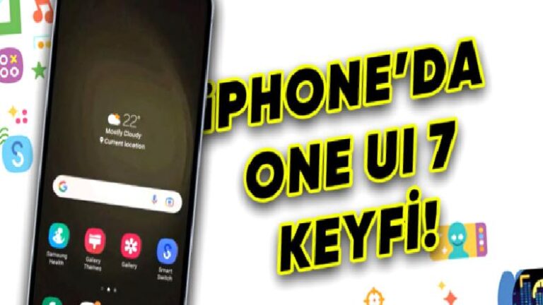 iPhone’unuzu Tek Dokunuşla Galaxy S25’e Dönüştürebilirsiniz (Üstelik One UI 7’li Hâline)