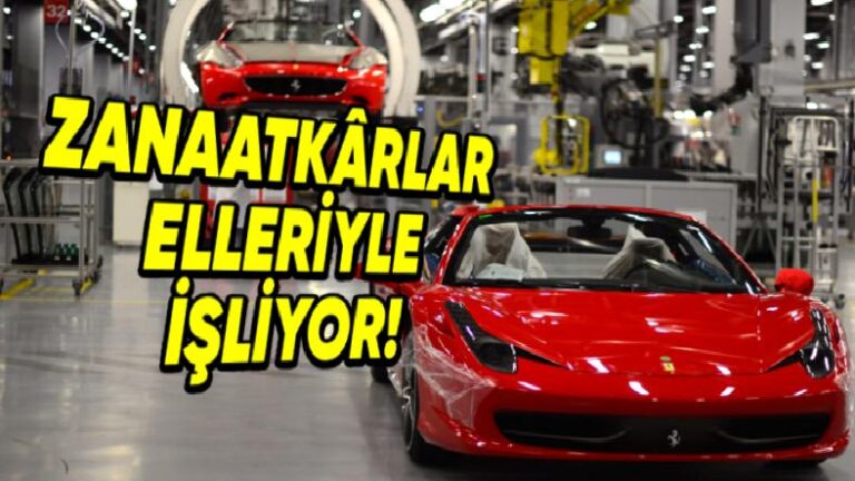 Lüksün ve İhtimamlı İşçiliğin Sonlarını Zorlayan Bir Ferrari’yi Yapmak Ne Kadar Zaman Alıyor? Zanaatkârlar Kendi Elleriyle İşliyor!
