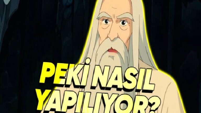 Sadece Yapay Zekâ Araçlarıyla Yüzüklerin Efendisi’nin Anime Versiyonu Yapıldı: Gelin Nasıl Yapıldığına Hep Birlikte Bakalım!