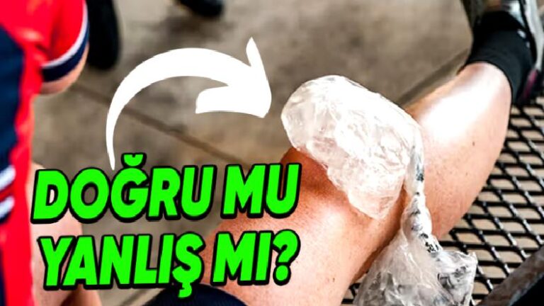 Şişlik ve Morluklara Buz Koymak Zannedildiği gibi Ağrıyı Azaltıp Şişliği Geçiriyor mu? Yoksa Yanlış mı Yapıyoruz?