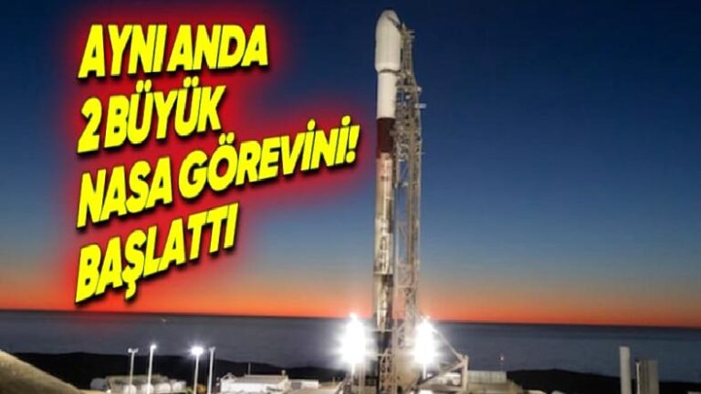 SpaceX, Falcon 9 Roketini Muvaffakiyetle Fırlattı: Çok Çok Önemli İki NASA Görevi Uzaya Gönderildi