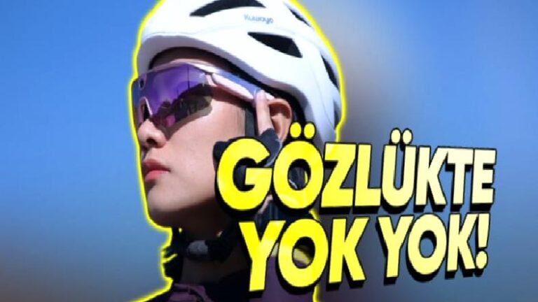 Yapay Zekâ Takviyeli Bisiklet Gözlüğü Tanıtıldı (Hem Eliniz Hem Gözünüz Hem Ayağınız Çalışacak)