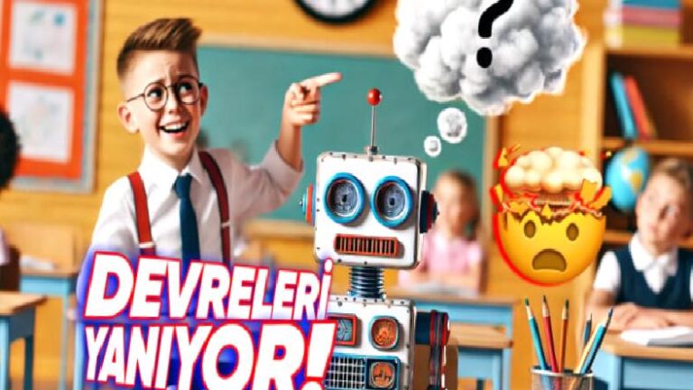 8 Yaşındaki Çocuğun Kolay kolay Yapabildiği ama Yapay Zekânın Tökezlediği İşte O “Basit” Görev!