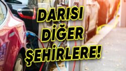 Ankara’da Elektrikli Araba Şarj İstasyonlarına Akaryakıtlı Araba Park Etmek Yasaklandı