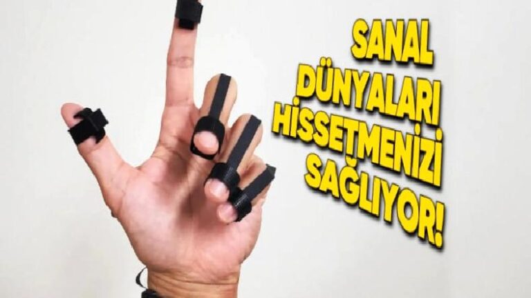 Dokunma Hissiyatını Simüle Edebilen Giyilebilir Aygıt Geliştirildi