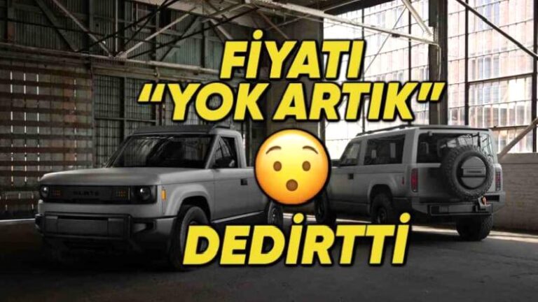 Fiat Egea Fiyatına Satılacak Elektrikli Pick-up Tanıtıldı: Dokunmatik Ekranı Yok, Radyosu Yok, Hatta Boyası Bile Yok!