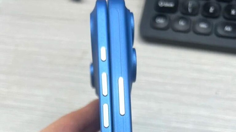 iPhone 17 Air ve iPhone 17 Pro Max yan yana: İşte kalınlık farkı!
