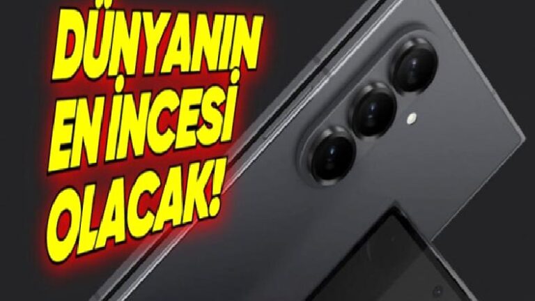Samsung Galaxy Z Fold7, Dünyanın En İnce Katlanabilir Telefonu Olacak!