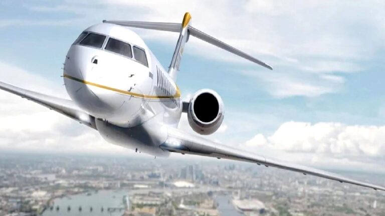 Ses suratına meydan okuyan özel jet: Bombardier Küresel 8000