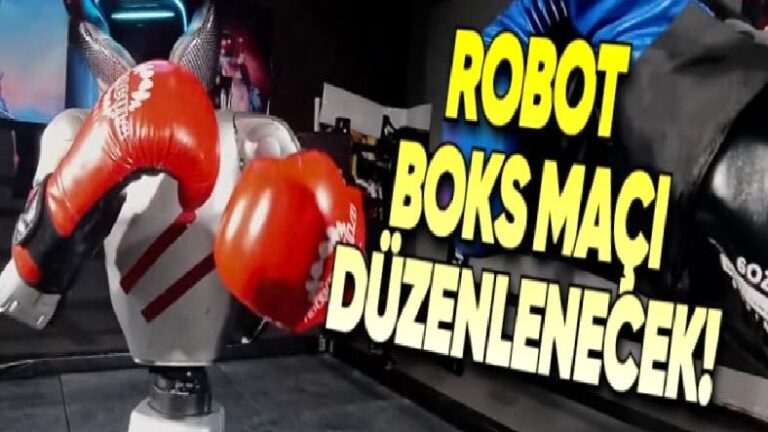 Sinemalar Gerçek Oluyor! Dünyanın İlk Robot Boks Maçı Duyuruldu
