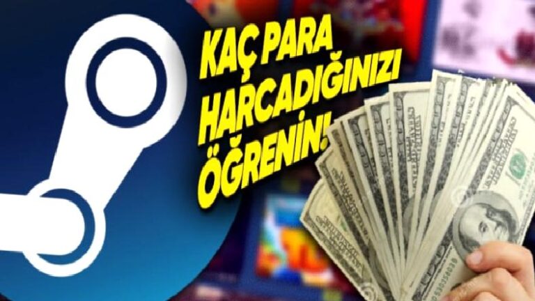 Steam’de Bugüne Kadar Kaç Para Harcadığınızı Biliyor musunuz? Birkaç Saniyede Öğrenebilirsiniz
