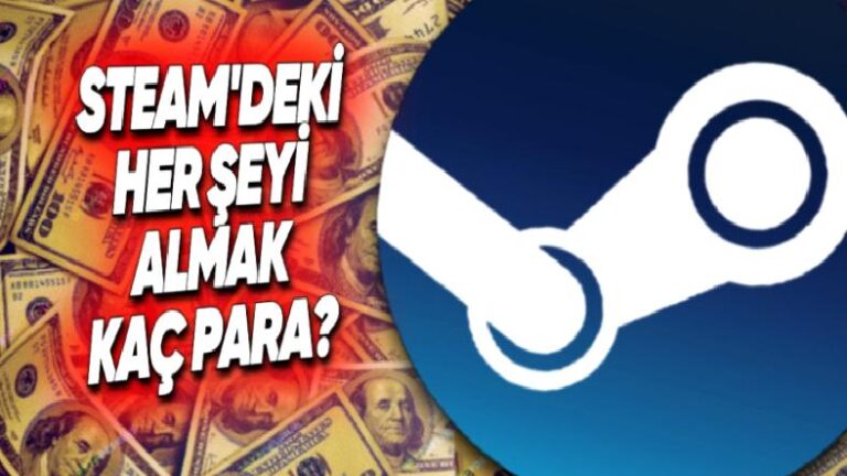Steam’deki Her Şeyi Satın Almak Kaç Para Tutuyor?