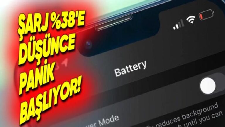 Telefon Bataryaları Hakkında Farklı Araştırma: İnsanlar, Şarj Belli Bir Düzeye Niyet Panik Oluyor!