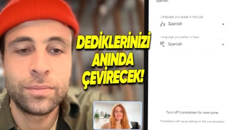 Dil Bariyeri Ortadan Kalkıyor: Google Meet’e Yapay Zekâ Destekli Canlı Çeviri Geldi