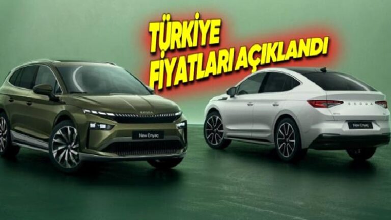 Elektrikli Skoda Enyaq ve Elroq Türkiye’de Satışa Çıktı: İşte Fiyatları (Biri %10 ÖTV Diliminde)