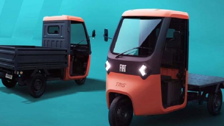 Fiat, Hem Minik Hem Sevimli Üç Tekerlekli Elektrikli Pick-up’ını Tanıttı: Karşınızda Tris!