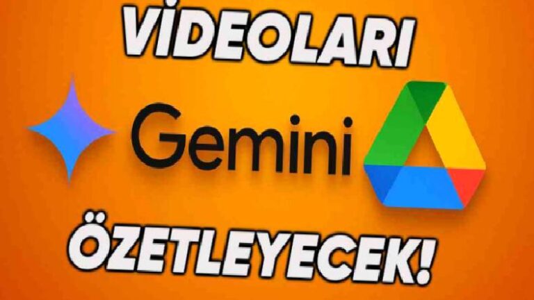 Gemini, Artık Google Drive’a Yüklediğimiz Videoları Özetleyebilecek