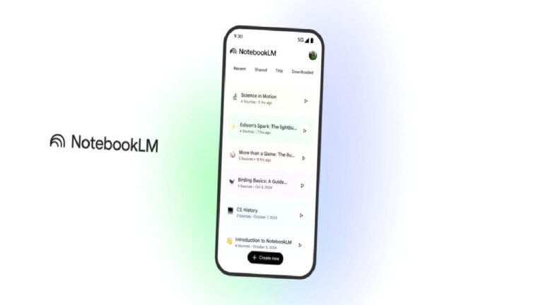 Google’In NotebookLM’ini kullanmak için artık bilgisayara gerek yok