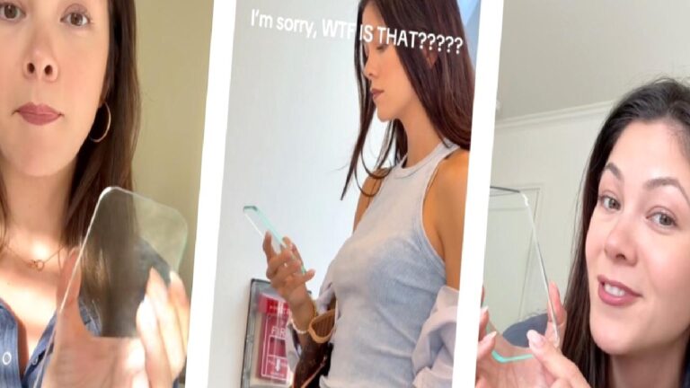 Görüntüsüyle yanılttı: TikTok’ta viral olan şeffaf telefon bakın aslında neymiş