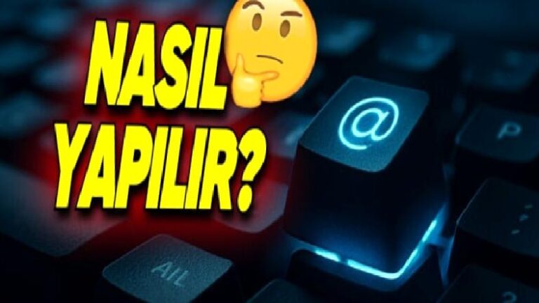 O Artık Dijital Hayatımızın Vazgeçilmez Bir Parçası: Klavyede “@” (et) İşareti Nasıl Yapılır? Ne İşe Yarar?