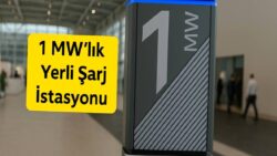 Türkler’in yaptığı tır şarj eden şarj istasyonu