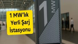 Türklerin yaptığı tır şarj eden şarj istasyonu!