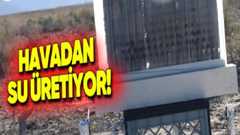 Elektrik ve Filtre Olmadan En Kurak Yerlerde Bile Havadan İçme Suyu Üretebilen Cihaz Geliştirildi