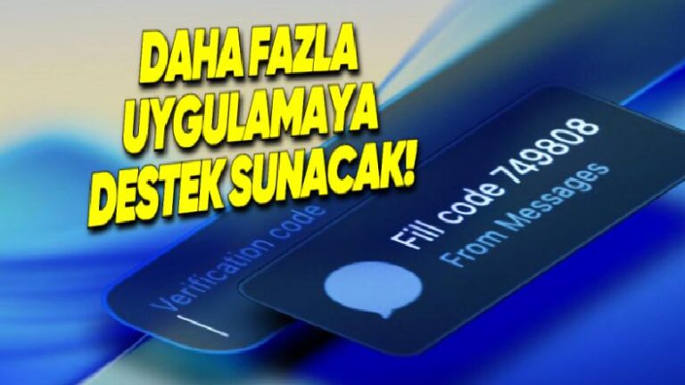 iPhone’lar Artık Gmail, WhatsApp Gibi Uygulamalardan Gelen Doğrulama Kodlarını da Okuyabilecek