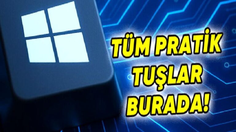 “Meğer Bilgisayar Kullanmayı Bilmiyormuşum” Dedirtecek Tüm Windows Klavye Kısayolları