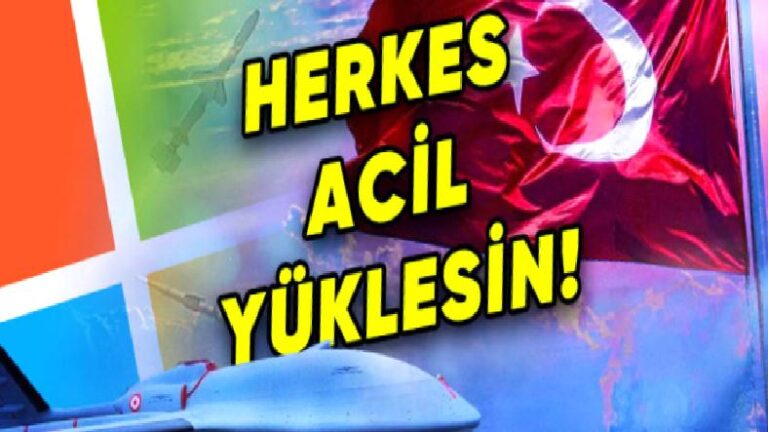 Microsoft’tan Herkesin Yüklemesi Gereken Windows Güvenlik Güncellemesi: Bir Türk Sanayi Şirketi de Hedef Alınmış!