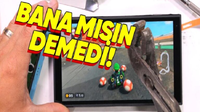 Nintendo Switch 2’nin Ekranı Sandığımızdan da Sağlam Çıktı (Ekrana Penseyle 50 Kere Vursa da Kırılmadı) [Video]