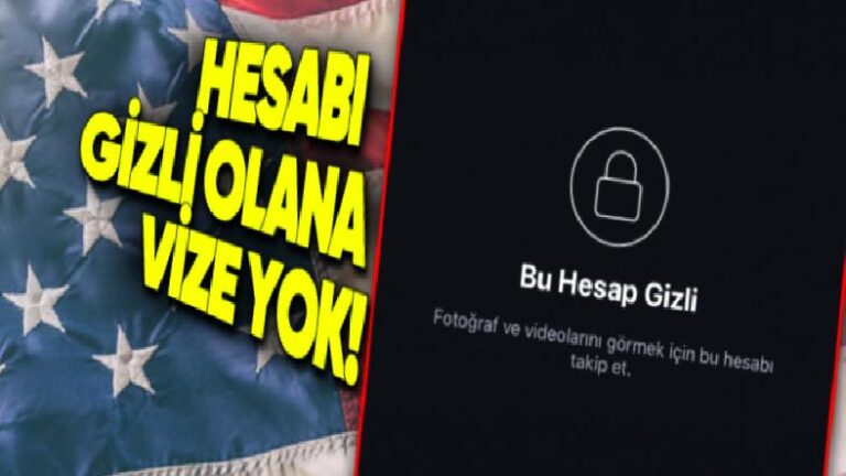 Sosyal Medya Hesabı Herkese Açık Olmayan Öğrenciler ABD Vizesi Alamayacak! (Okyanusları Aşmak İsteyen Ne Paylaştığına Dikkat Etsin)