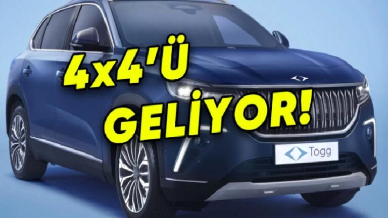 Togg T10X’in 4×4 Versiyonu İlk Kez Görüntülendi: Versiyon İsmi de Belli Oldu!