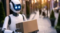 Yakında Amazon siparişlerinizi kapınıza robotlar getirebilir