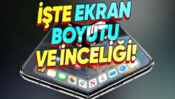 İlk Katlanabilir iPhone Olan iPhone Fold’un Ekran Boyutu Sızdı: Galaxy Z Fold 7’ye Kıyasla Ne Büyüklükte Olacak?