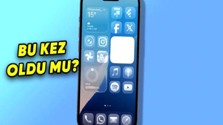 iOS 26’nın iPhone Kullanıcılarını İkiye Bölen Liquid Glass Tasarımı Geri Döndü: İşte Yeni Görünümü?