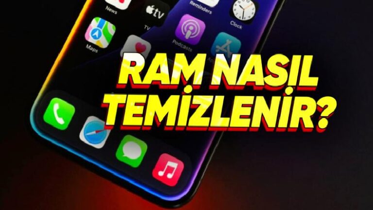 iPhone’da RAM Temizleme Nasıl Yapılır?