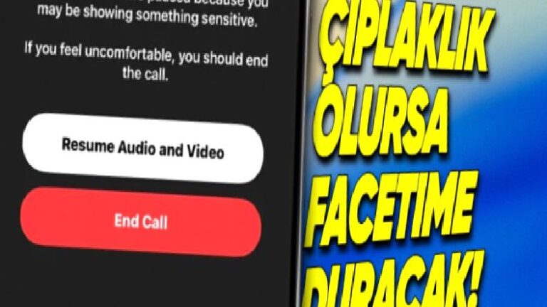 iPhone’lara Gelecek Yeni Özellik Ortaya Çıktı: Görüntülü Görüşme Yaparken Karşınızdaki Kişi Soyunursa Görüşme Durdurulacak