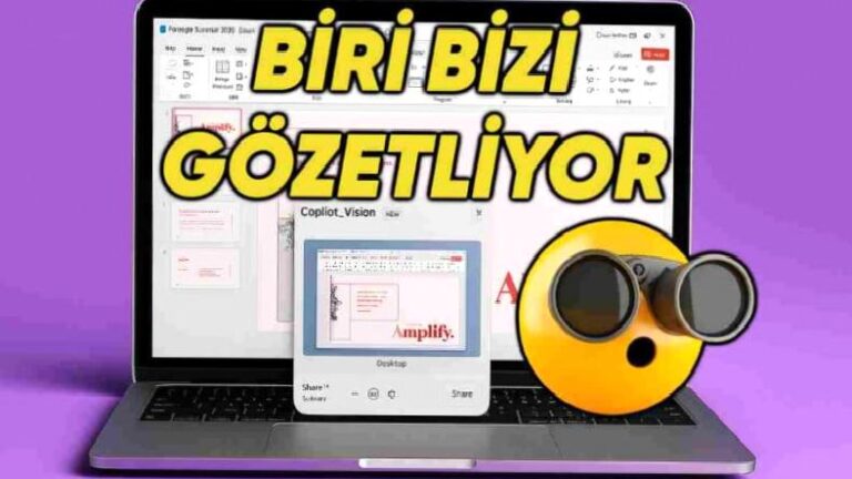Microsoft’un Copilot Vision’ı Artık Tüm Masaüstünüzü İzleyebiliyor!