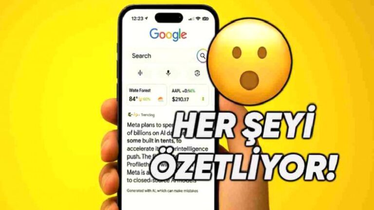Türkiye’de ve Dünyada Neler Olup Bittiğini Takip Etmek Kolaylaşıyor: Google Discover Artık Yapay Zekâ ile Haber Özetlerini Gösteriyor