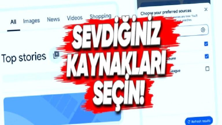 Google Arama Sonuçlarında Sadece Sevdiğiniz Web Sitelerin Haberlerini Göreceksiniz