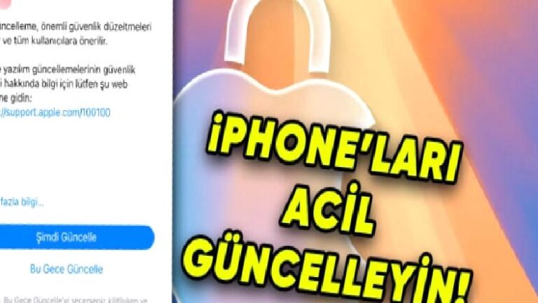 iPhone’unuzu Acil Güncelleyin: Apple, iOS 18.6.2 Güncellemesini Yayımladı!