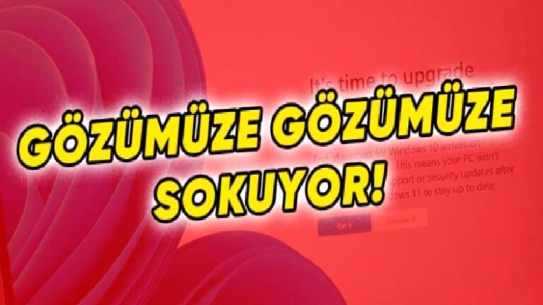 Microsoft, Windows 10 Kullanıcılarını Çileden Çıkardı: Tam Ekran Windows 11 Reklamı Göstermeye Başladı