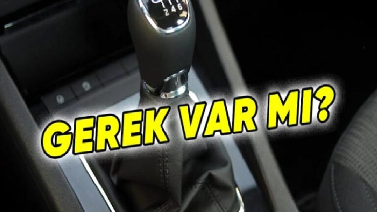 Otomatik Vites Arabalar Peynir Ekmek Gibi Satılırken Neden Hâlâ Manuel Vites Otomobiller Üretiliyor?