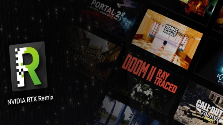 RTX Remix yarışmasında klasik oyunlar yeniden tasarlandı