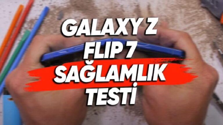 Samsung Galaxy Z Flip 7 Sağlamlık Testine Girdi [Video] (Kavgada Kullanmalık Yeni Telefon)