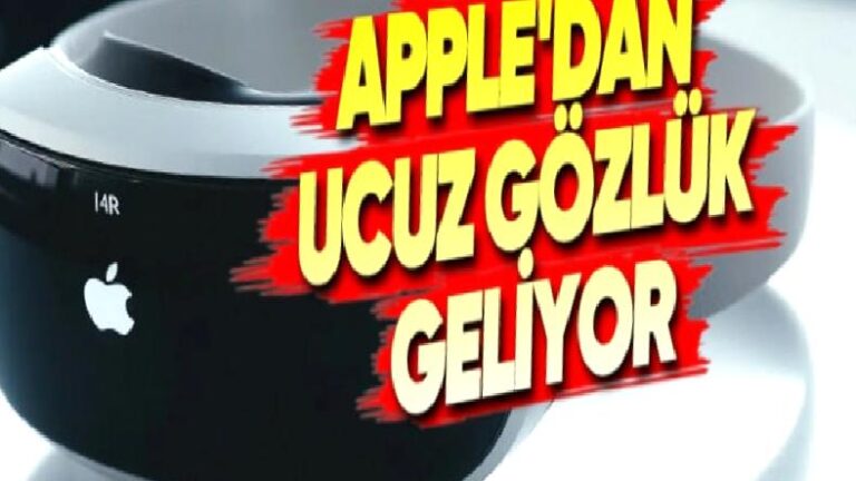 Apple’ın Uygun Fiyatlı Karma Gerçeklik Gözlüğü Olacak “Apple Vision Air”‘ın Çıkış Tarihi ve Fiyatı Sızdırıldı