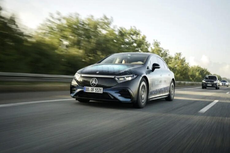 Mercedes-Benz EQS menzil rekoru kırdı