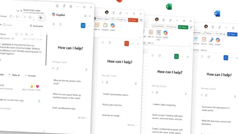 Microsoft 365 uygulamalarına Copilot Chat geldi